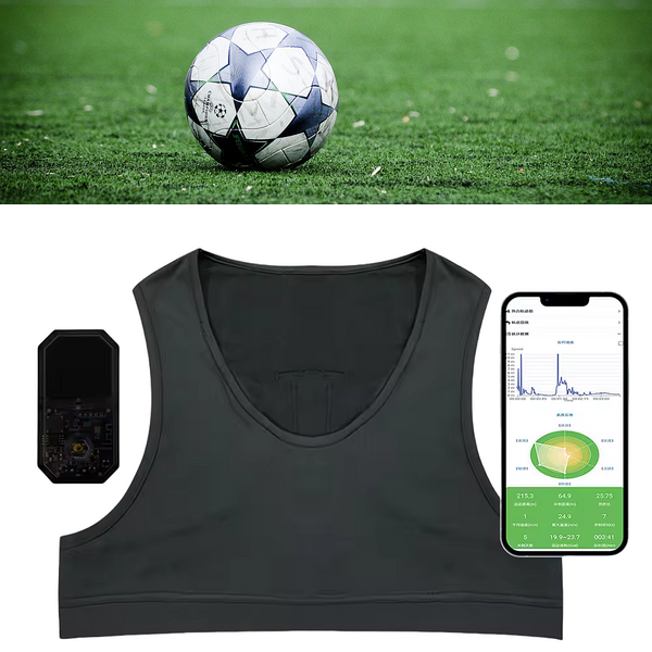 Lubeby Smart Action Tracer soccer gps tracker football heatmap trajectory with vest as statsports soccerbee