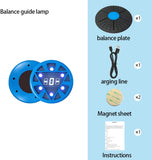 Lubeby Smart Balance Board with Guidance Light, Smart Full-Spectrum Training Equipment for Rehabilitation, Recovery, and Home Fitness