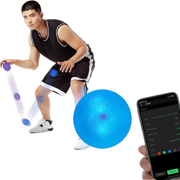 Lubeby Smart Intelligent Training Lights Ball App Control Reaction Training Balls for Athletes Training