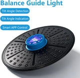 Lubeby Smart Balance Board with Guidance Light, Smart Full-Spectrum Training Equipment for Rehabilitation, Recovery, and Home Fitness