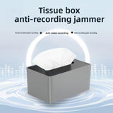 Lubeby Smart Tissue Box Design Anti-Recording Device Blocker, Undetectable Office Privacy Protector for Confidential Meetings & Conversations