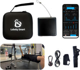 Lubeby Smart VBT Cube Linear Encoder Velocity Based Training VBT Sensor Rope Fitness Strength Training Device ( High-End Version )