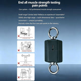 Lubeby Smart Isometric Strength Tester 500kg & App for Rehab & Fitness