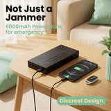 Elegirl Glitter Anti-recording Power Bank,Ultrasonic Privacy Protector Portable Charger for Privacy Protection in Office, Meeting Rooms & Business Travel