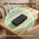 Elegirl Glitter Anti-recording Power Bank,Ultrasonic Privacy Protector Portable Charger for Privacy Protection in Office, Meeting Rooms & Business Travel