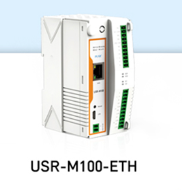 Lubeby Smart USR-M100 Indusrtial Remote IO Edge Computing Gateway MQTT/SSL Modbus IoT Gateway