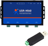 USR-N540-H7 Modbus MQTT Gateway Edge Computing 4 puertos RS485 Serie a servidores de dispositivos Ethernet