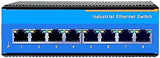 USR-ISG005 Series with 10/100/1000Mbps and 5 Electrical Ports DIN-Rail GIgabit Industrial Ethernet Switch