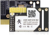 Lubeby Smart Serial UART 3.3V TTL to WiFi Embedded Modules with External Antennas USR-WIFI232-B2 X 2 Sets