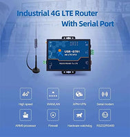 Lubeby Smart USR-G781 Industrielles Mobilfunkmodem 4G LTE Serielles Modem mit Antenne X1 Set 