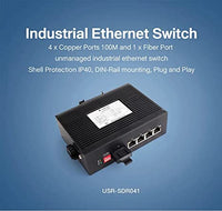 USR-SDR041 4 Port Ethernet Switches | Industrial Network Switches X 1 PCS