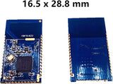 Nordic 51822 Bluetooth Low Energy Module BLE4.0 Version 16.5 x 28.8 mm with PCB Antenna nRF51822-02 x 5 Pack