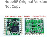 HopeRF RFM95W RFM96W RFM98W 433MHz 868MHz 915Mhz, transceptor LoRa de ultra largo alcance, módulos Lora1276 compatibles con SX1276