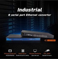 Servidores de dispositivos serie USR de 8 puertos RS232/422/485 USR-N668 X 1 PCS 